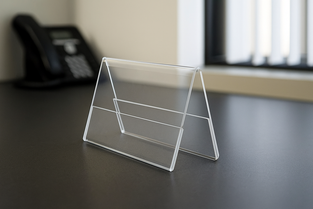 Acrylic Name Holder,11x7cm- SDAD- A1