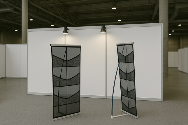 Netted Brocher Stand Double sided