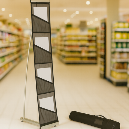 Netted Brocher Stand Single Sided