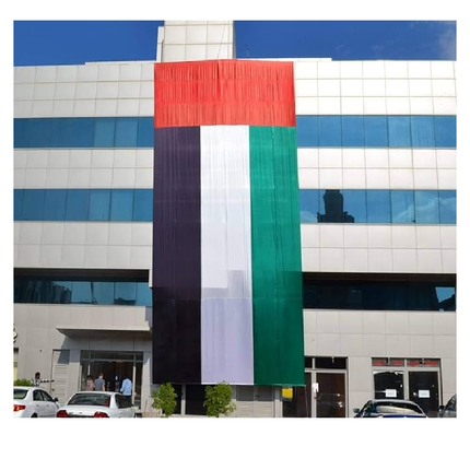 Wall Flag-NDSD 22J 3 X 15 M - Sign and Display UAE