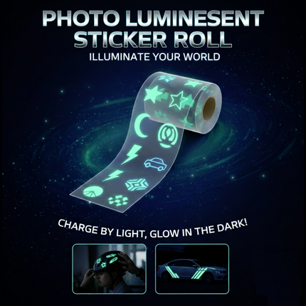 Glow in the Dark (Photoluminescent) Printable Film – Deep Green (1.24 m × 45.7 m)