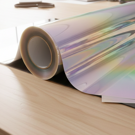 Rainbow Sticker Blue 1.37 x 50m