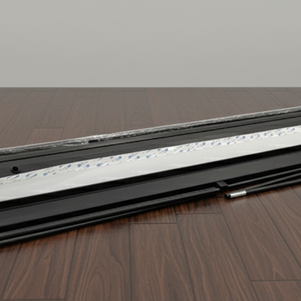 Roll Up Stand Broad base 300 x 200 cms Heavy Duty - Trinity- Black