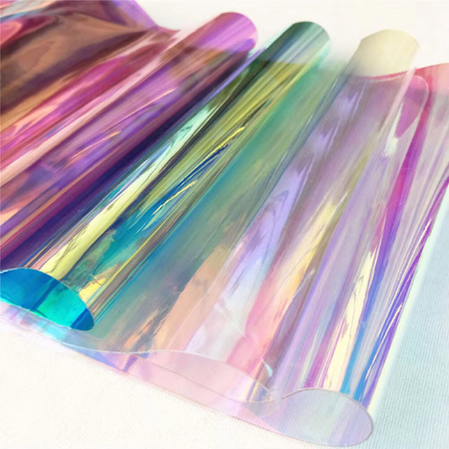 Rainbow Red Window Film