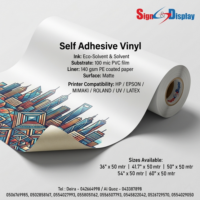Vinyl Sticker - Outdoor Printable