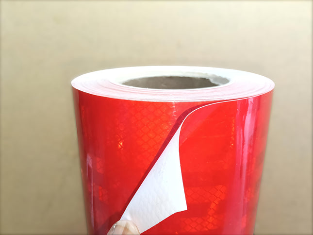High Intensity Red Diamond Grade Reflective Sticker Roll