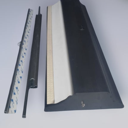 Roll Up Stand Single Side Broad base - Black 85 x 200 cms - Sign and Display UAE