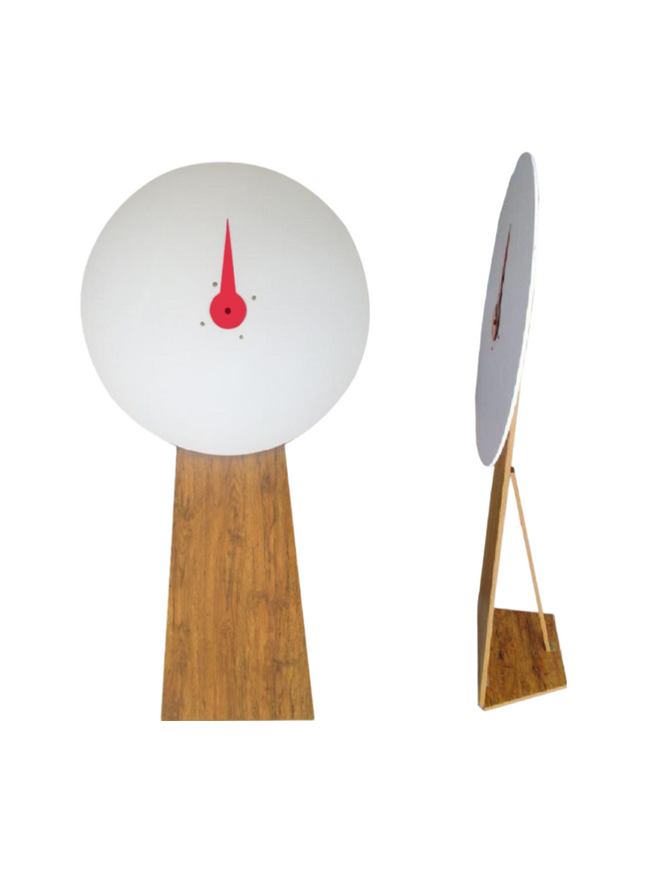 Spin Wheel Floor Standing 80cm Dia , Height 160 cm - Sign and Display UAE