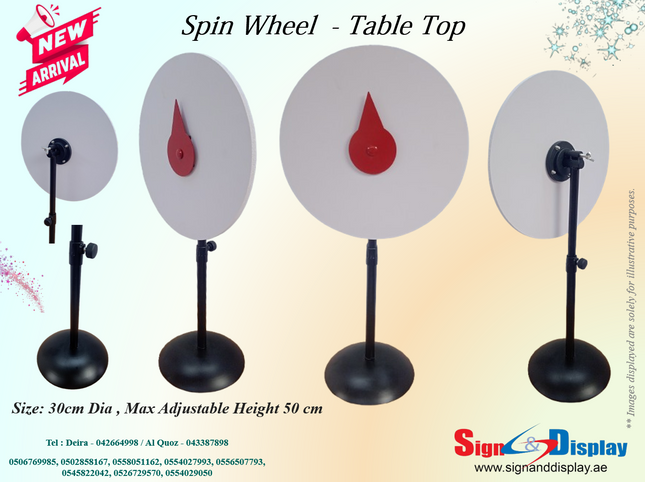 Spin Wheel - Table Top