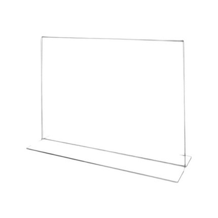 Table Top Leaflet Holder - A5 (T Type) Landscape SDAD - Sign and Display UAE