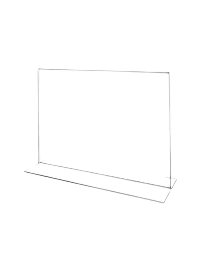 Table Top Leaflet Holder - A5 (T Type) Landscape SDAD - Sign and Display UAE