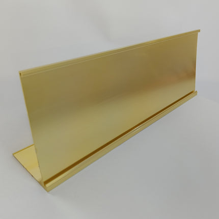 Yellow Gold Table Name Holder Size 4×12