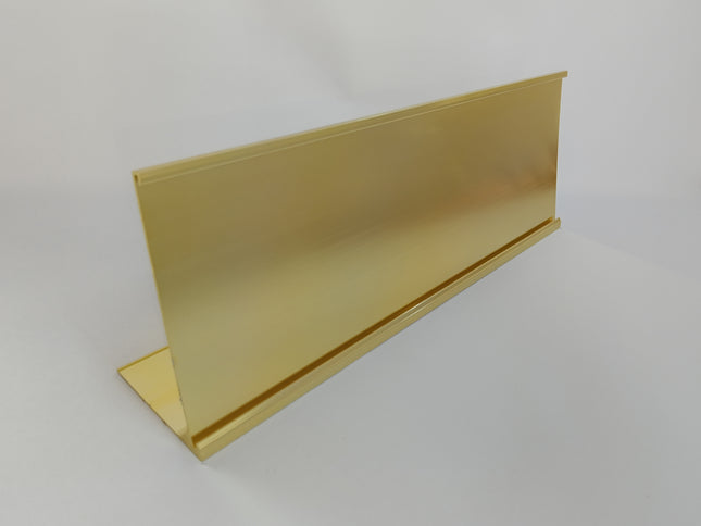 Yellow Gold Table Name Holder Size 4×12