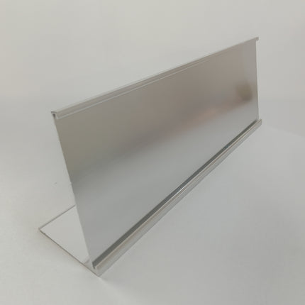 Chrome Table Name Holder - Size 4×12
