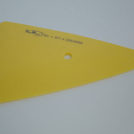 Triangle Squeezer - Medium (Size: 8.5 x 15.5 CM) - Sign and Display UAE