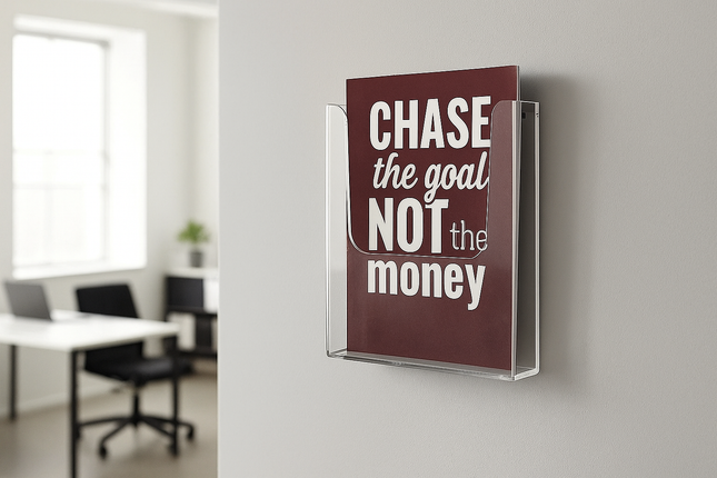 Wall Mount Brochure Holder A4 size Pocket - EX10