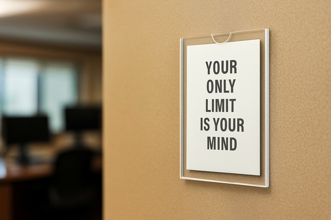 Wall Mounted Acrylic Leaflet Holder A4 SDAD CLEAR Memo Holder