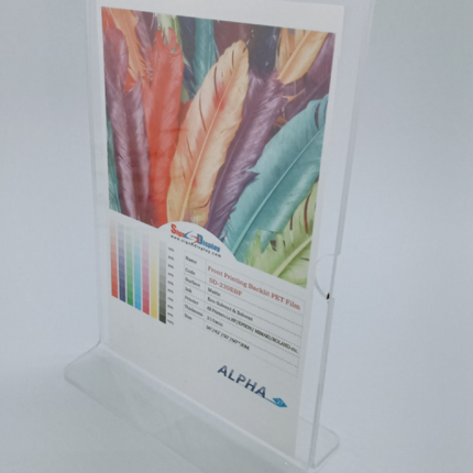 Table Top Leaflet Holder - A4 (L Type) SDAD - Sign and Display UAE