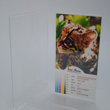Table Top Leaflet Holder - A6 (T Type) SDAD - Sign and Display UAE