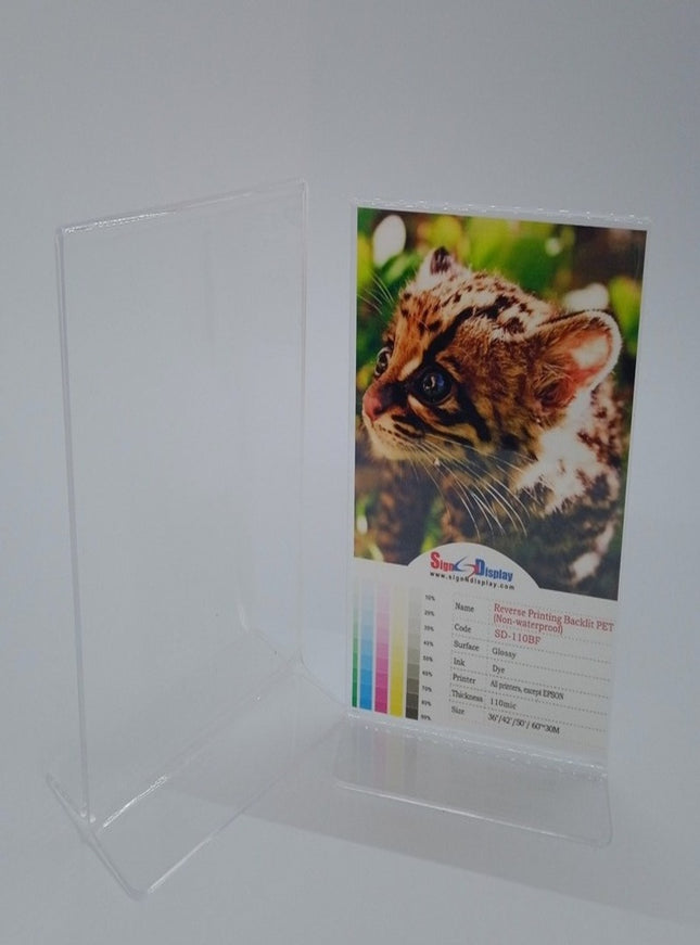 Table Top Leaflet Holder - A6 (T Type) SDAD - Sign and Display UAE