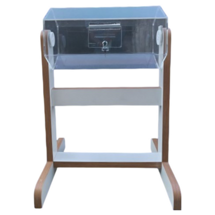 Rotating Raffle Drum 60 x 35 cm SDAD - Sign and Display UAE