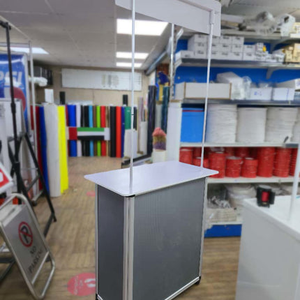Sales Promotion Table  Aluminium with wheel