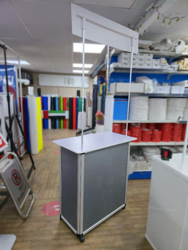 Sales Promotion Table  Aluminium with wheel