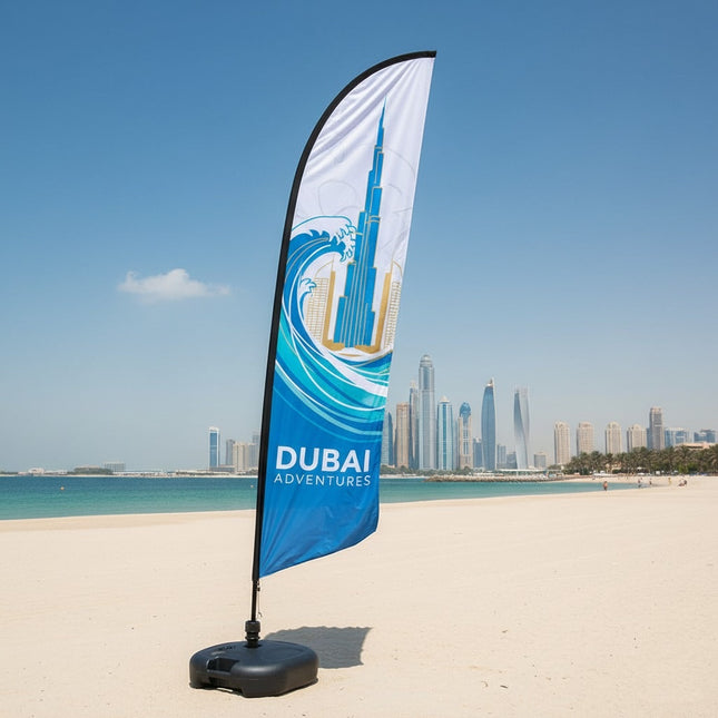 High grade Flying Banner Stand, Medium - 4.4 Mtr Height (Without Base & Flag)