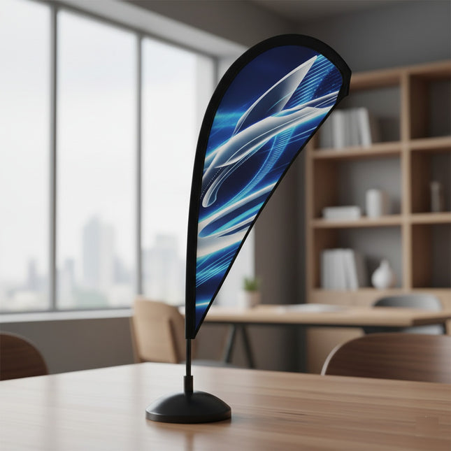 Flying Banner Stand - Table Top (Without Flag)