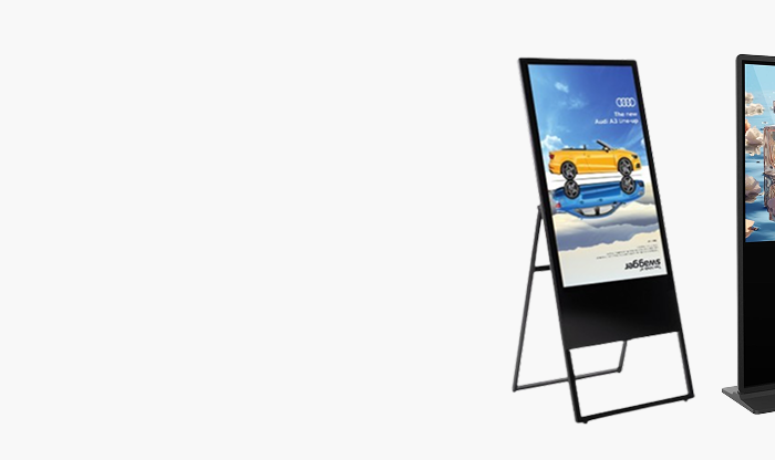 <h2>Electronic display stands</h2>