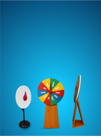 <h2>Spin Wheel Floor Standing </h2>
