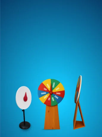 <h2>Spin Wheel Floor Standing </h2>