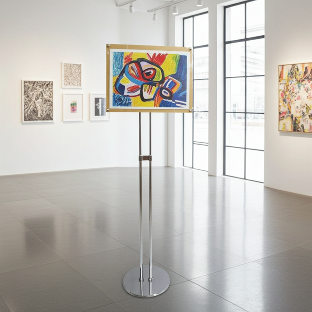 Adjustable Acrylic Info Board A3